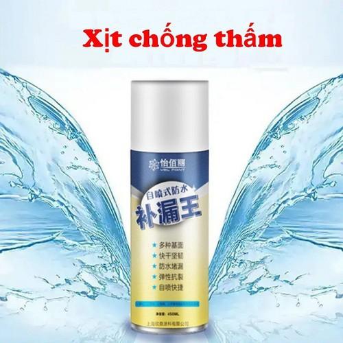 Bình Xịt Chống Thấm Đa Năng Chai Xịt Ngăn Dột Nước Trần Sàn Mái Tôn, Chân Tường Nhà - Giao Hàng Toàn Quốc