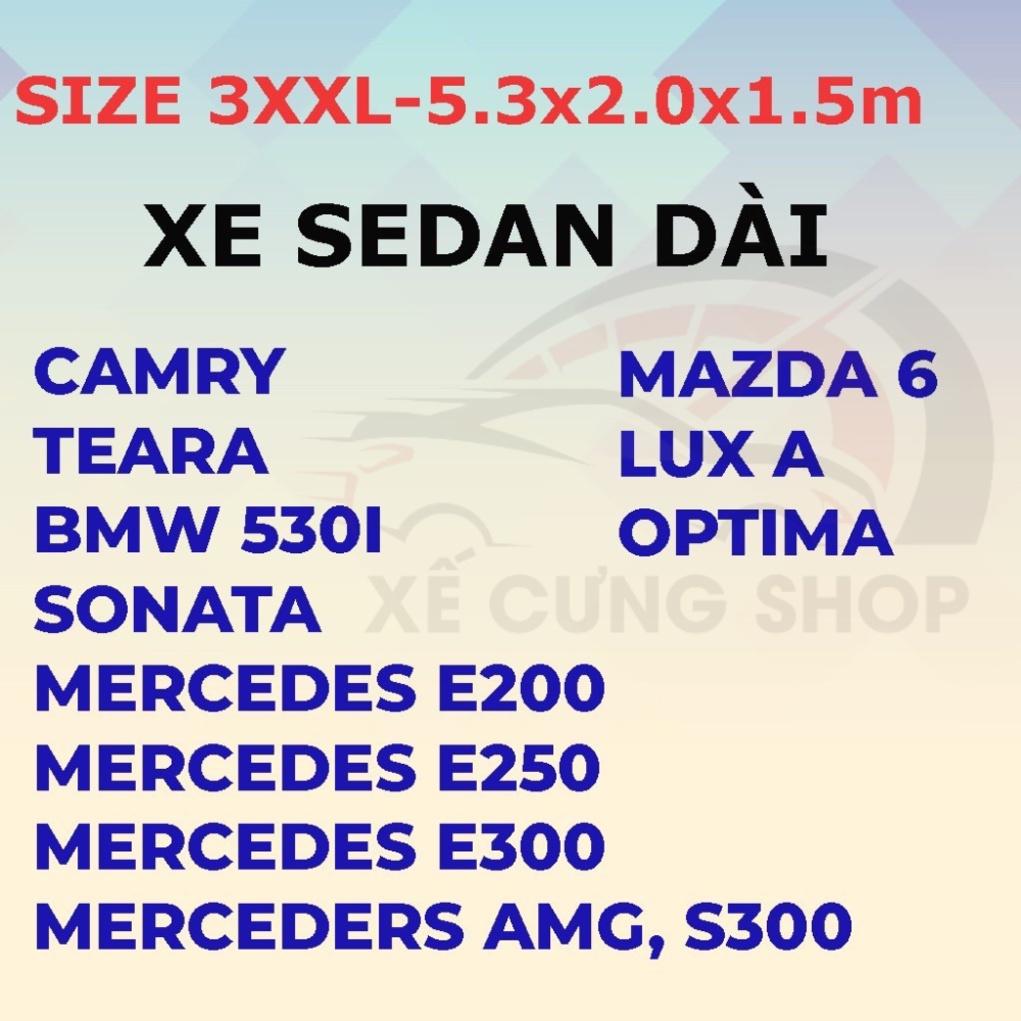 Bạt phủ xe ô tô VINFAST Fadil,Lux A2.0,Lux SA2.0 ,bạt 3 lớp chống xước có kháo kéo cánh cửa