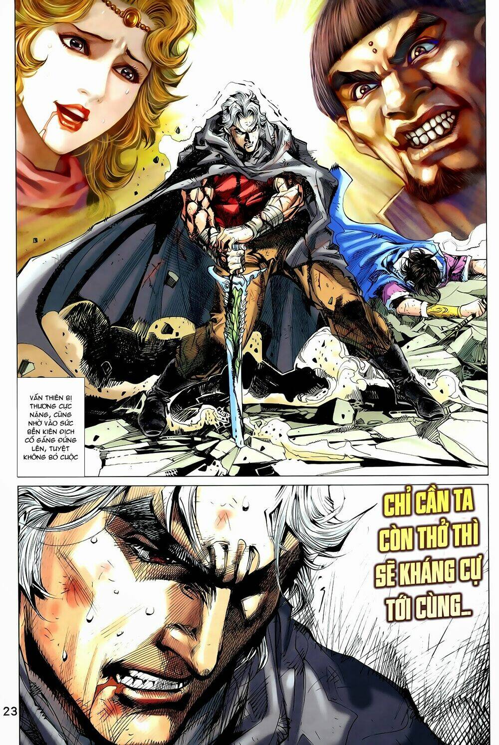 thần binh vấn thiên chapter 24 21