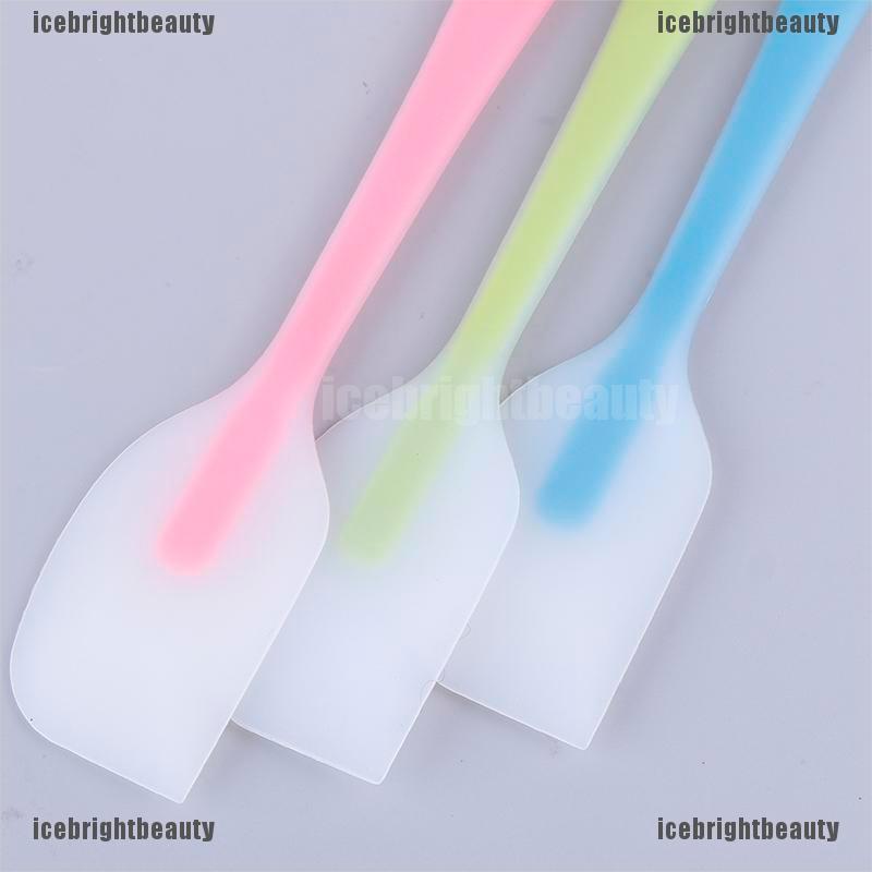 ICEB Heat Resistant Non-stick Silicone Spatula Spoon Cooking Kitchen Cake Scraper