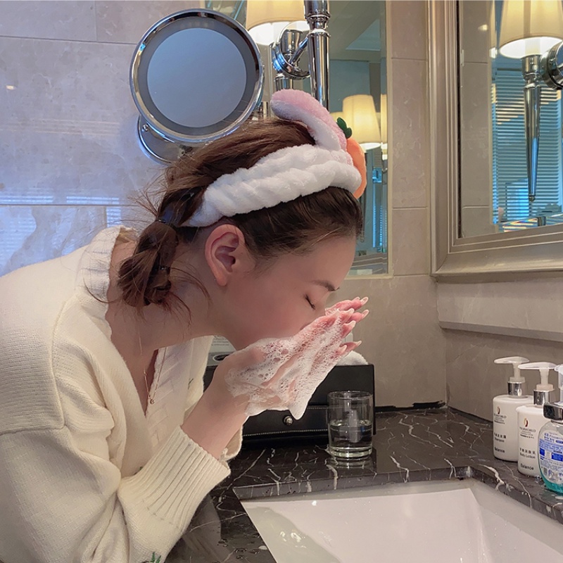Băng đô rửa mặt thiết kế kiểu dễ thương Hoạt Hình Phong Cách Hàn Quốc Cho Nam Và Nữ - chính hãng dododios