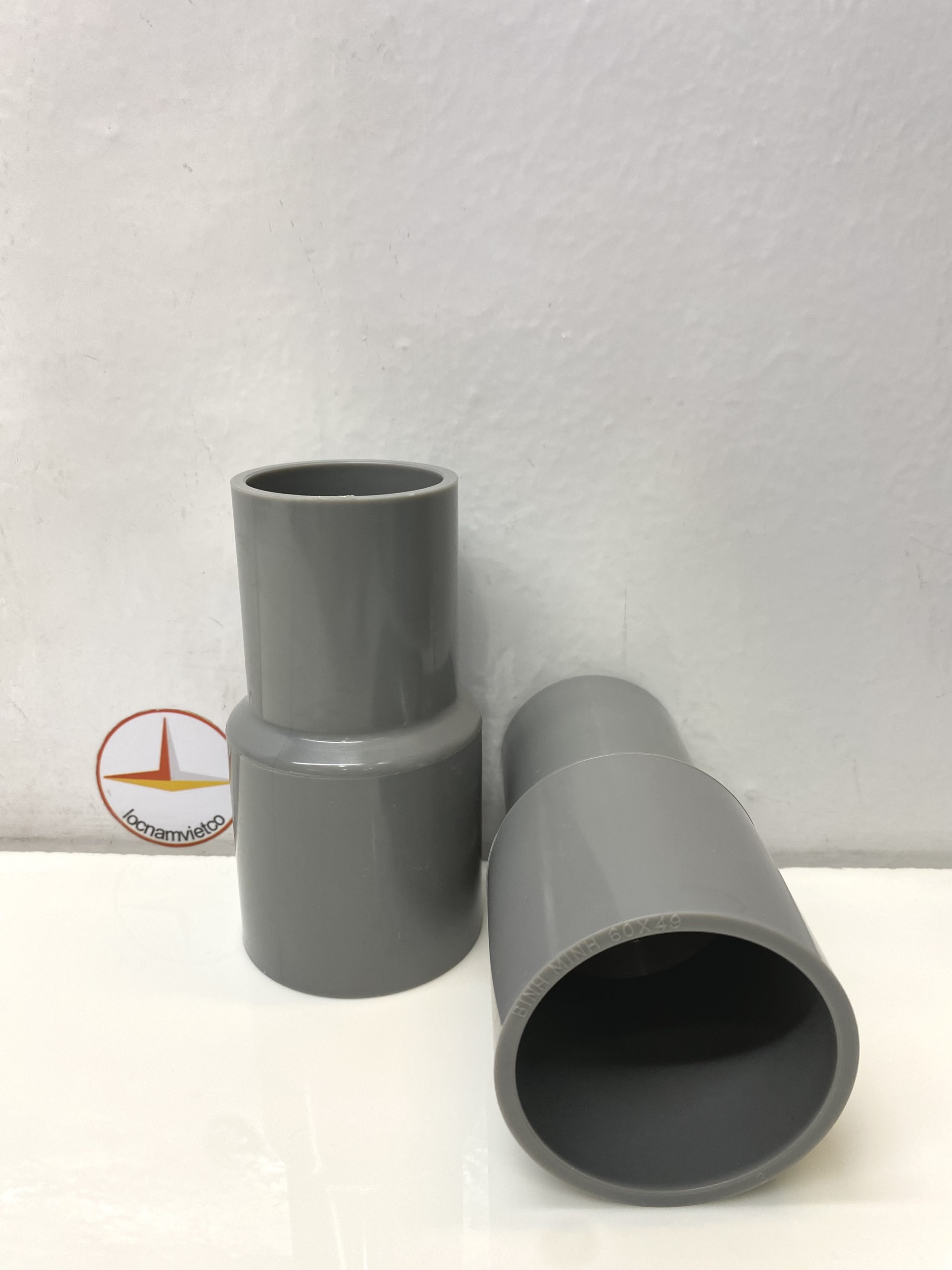 Nối giảm 60 x 49 nhựa PVC Bình Minh _N60x49