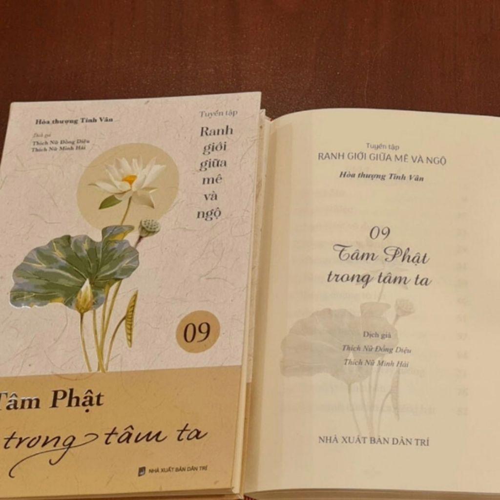 Sách - Tâm Phật Trong Tâm Ta - Tập 9 - Tuyển Tập Ranh Giới Giữa Mê Và Ngộ - Vĩnh Nghiêm Books
