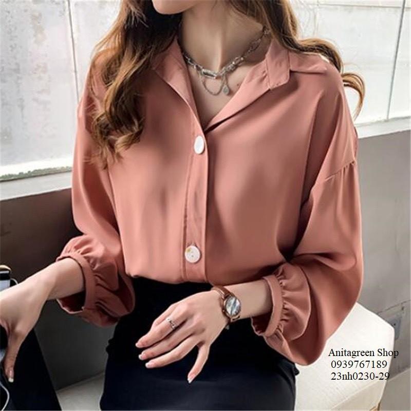 23nh0320-ÁO SƠ MI NỮ THỜI TRANG s-6xl