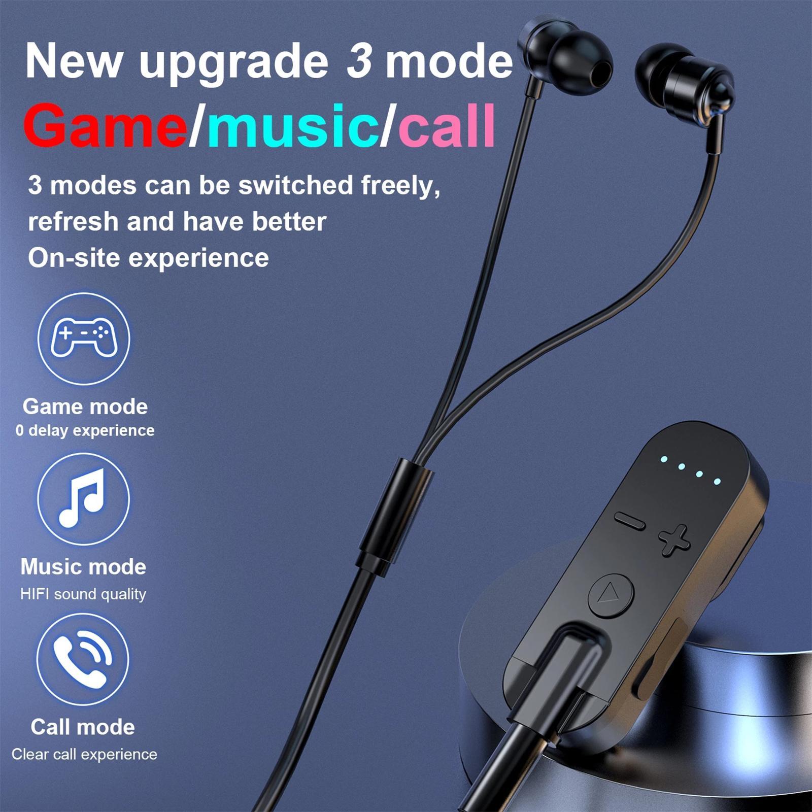 Wireless Bluetooth 5.0 Headphones Earhooks Outdoor Sport Earbuds Headset for Fitness