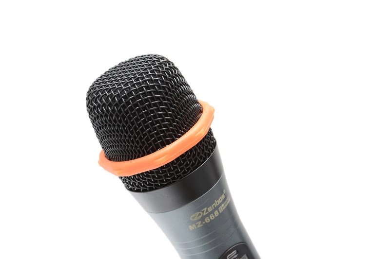 Micro không dây Zenbos MZ-668, đẳng cấp sang trọng và cao cấp cho karaoke gia đình- Hàng chính hãng