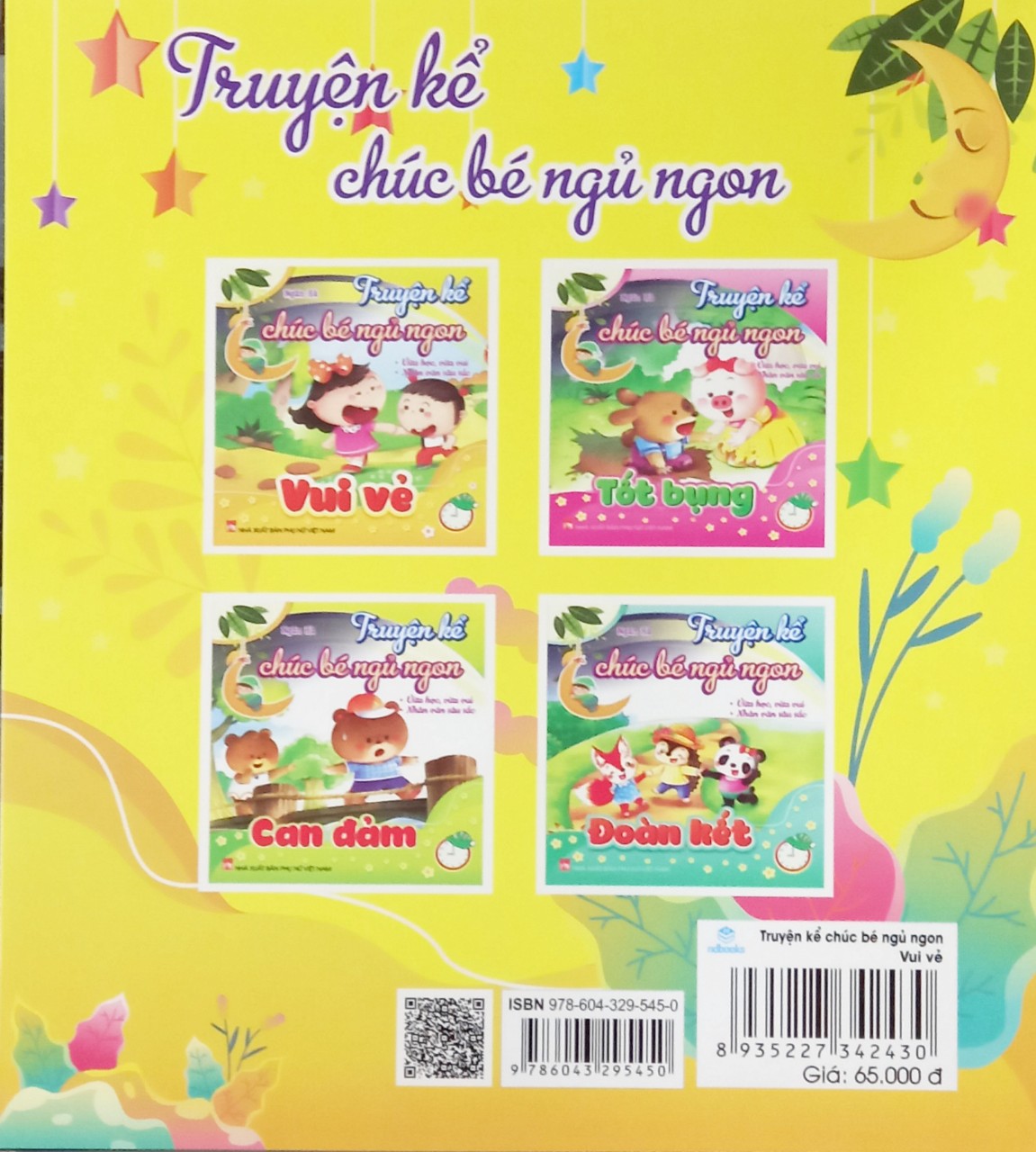 Sách - Trọn bộ 4 cuốn: Truyện Kể Chúc Bé Ngủ Ngon - Ndbooks