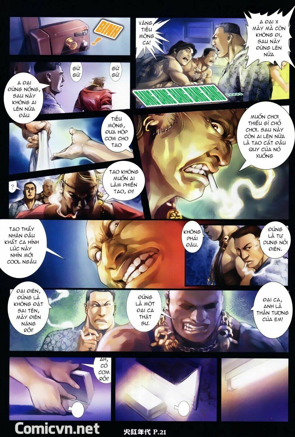 hỏa hồng niên đại hắc cốt đường chapter 14 6