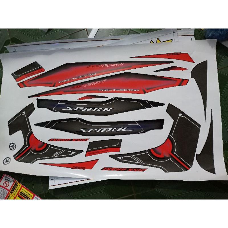 Tem rời ex 2010 đỏ đen