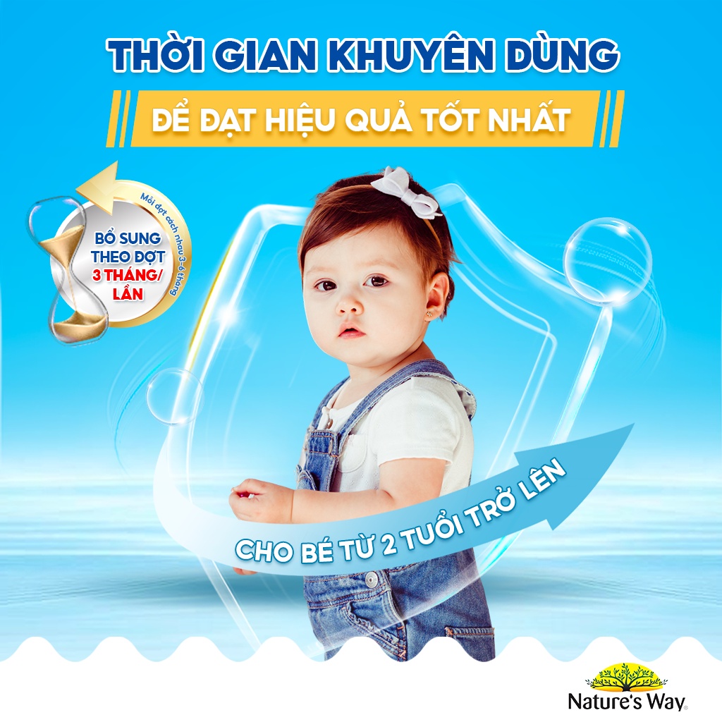 Vitamin tổng hợp cho trẻ biếng ăn Multi Vitamin for Fussy Eaters Nature's Way Úc kích thích ăn ngon miệng, tăng sức đề kháng - OZ Slim Store