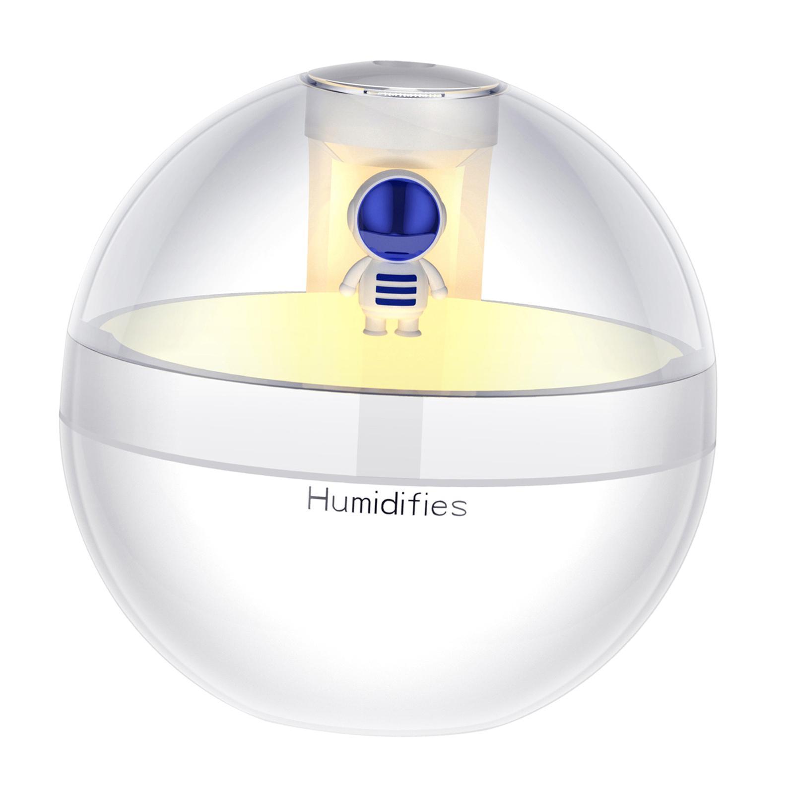 220ml Portable Mist Humidifier USB Professional Auto Shut Off Universal White