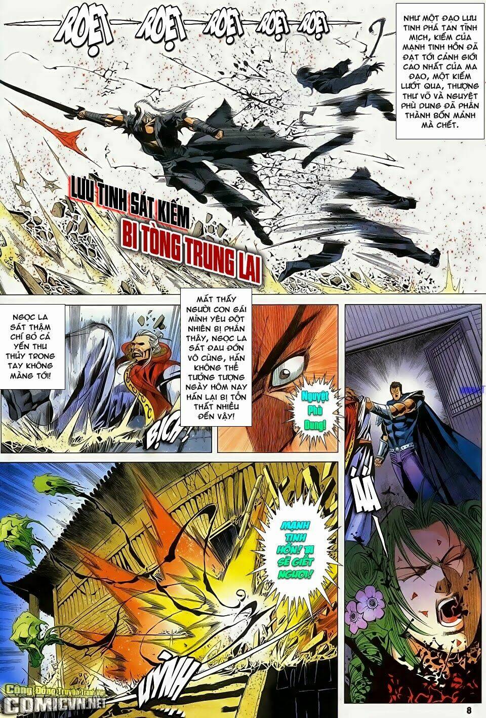 cổ long quần hiệp chapter 85 8