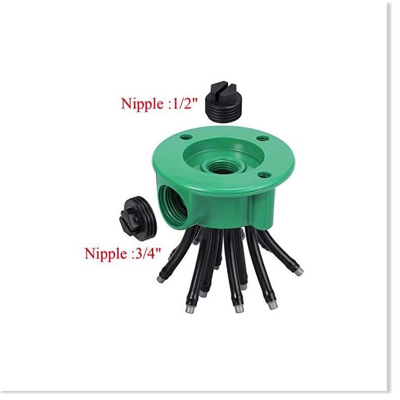 Vòi Tưới cây 360 độ có thể điều chỉnh sân vườn Sprinkler Adjustable