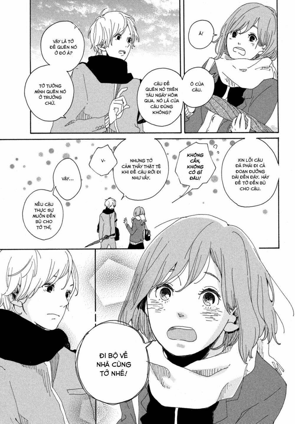 tớ muốn yêu cậu thêm lần nữa chapter 0 16