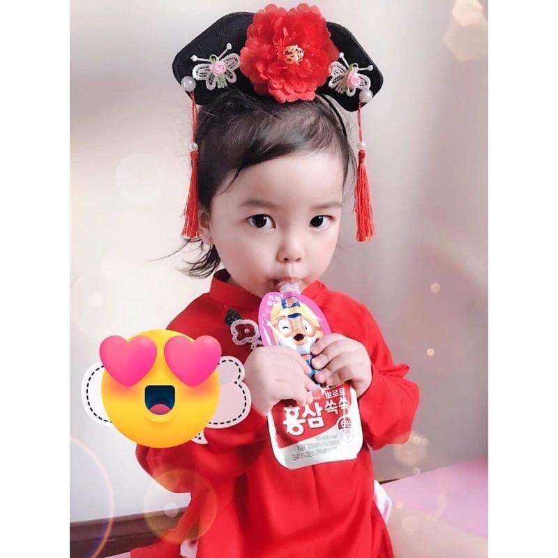 CÀI TÓC TIỂU YẾN TỬ CHO BÉ YÊU - PHỤ KIỆN KÈM SƯỜN XÁM VÁY CÁCH TÂN HANBOK CHO BÉ