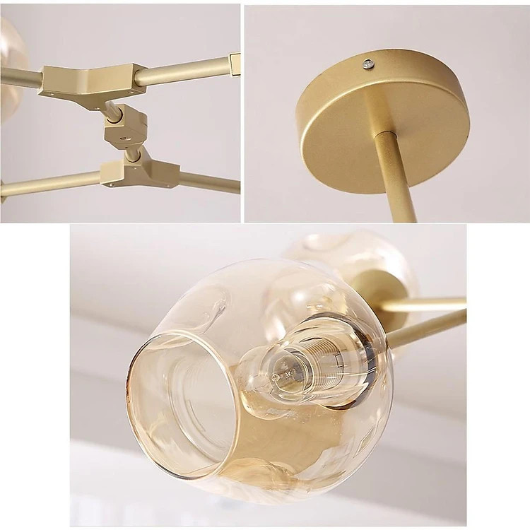Đèn chùm AKIRA trang trí nội thất hiện đại - kèm bóng LED chuyên dụng
