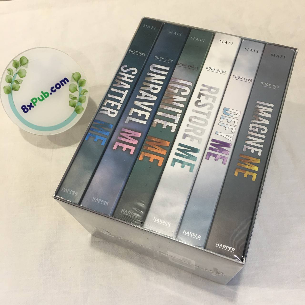 Sách - Shatter Me Series 6-Book Box Set: Shatter Me, Unravel Me, Ignite Me, Restore Me, Defy Me, Imagine Me