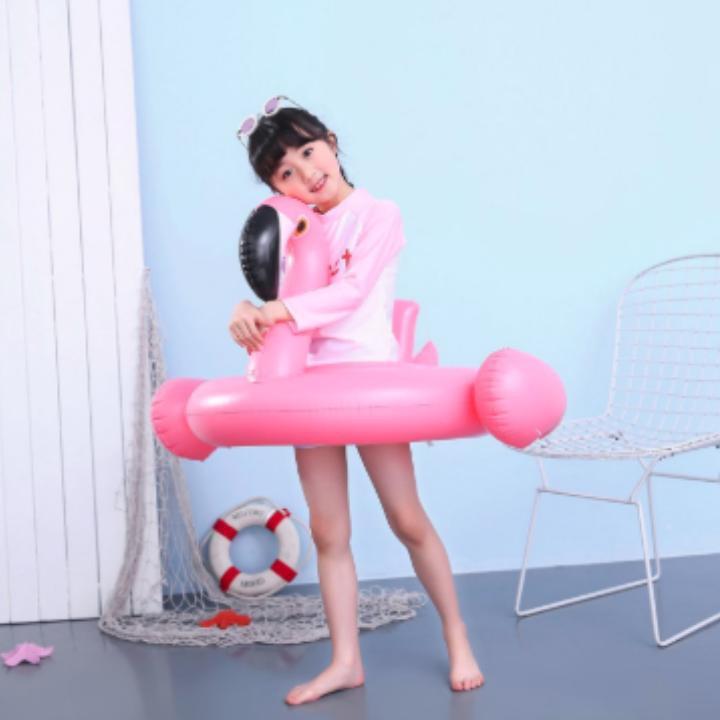 Phao bơi cho bé hình thiên nga- pink 206706-2