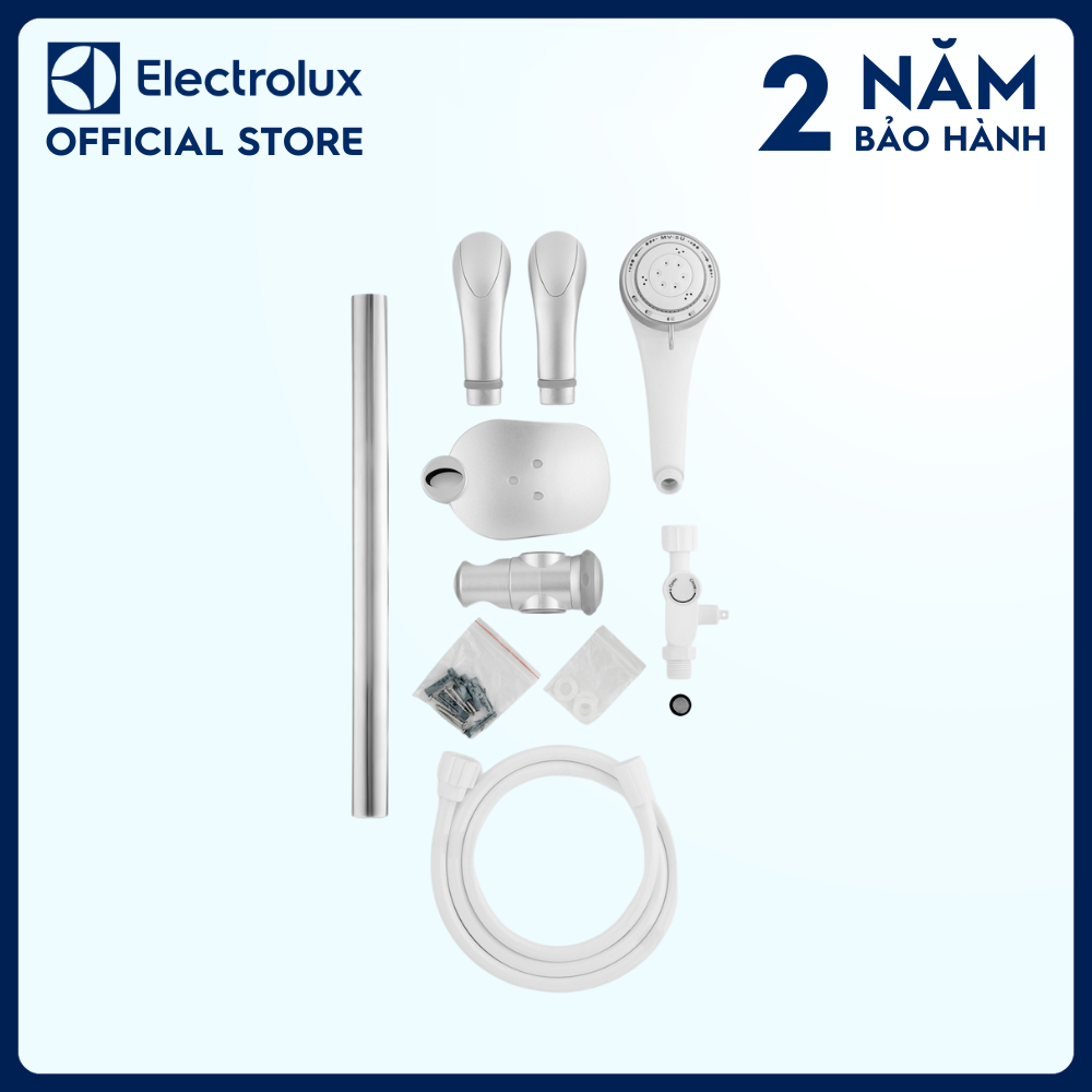 Máy nước nóng trực tiếp Electrolux ComfortFlow™ 700 - Hồng - EWE451LB-DPX2 - Đèn Led tiện nghi, an toàn, linh hoạt, nhiệt độ nước ổn định gấp 2 lần [Hàng chính hãng]