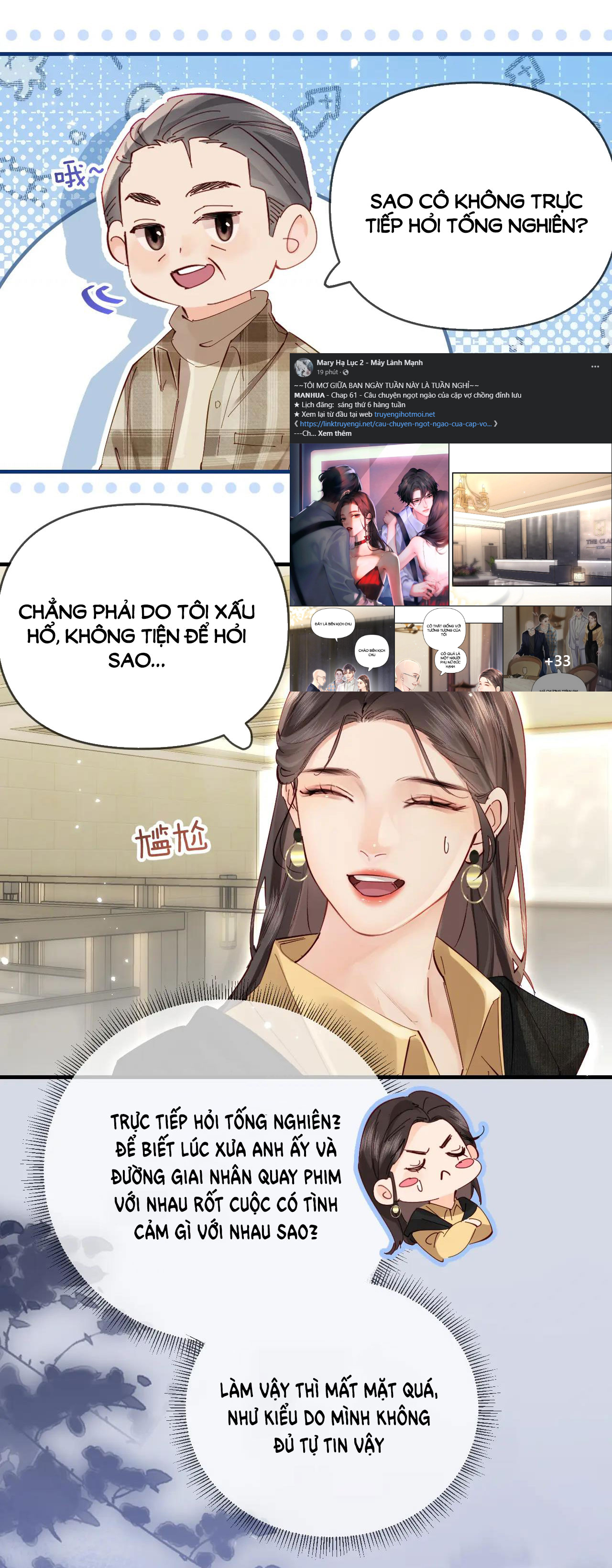 câu chuyện ngọt ngào của cặp vợ chồng đỉnh lưu chapter 61.2 17