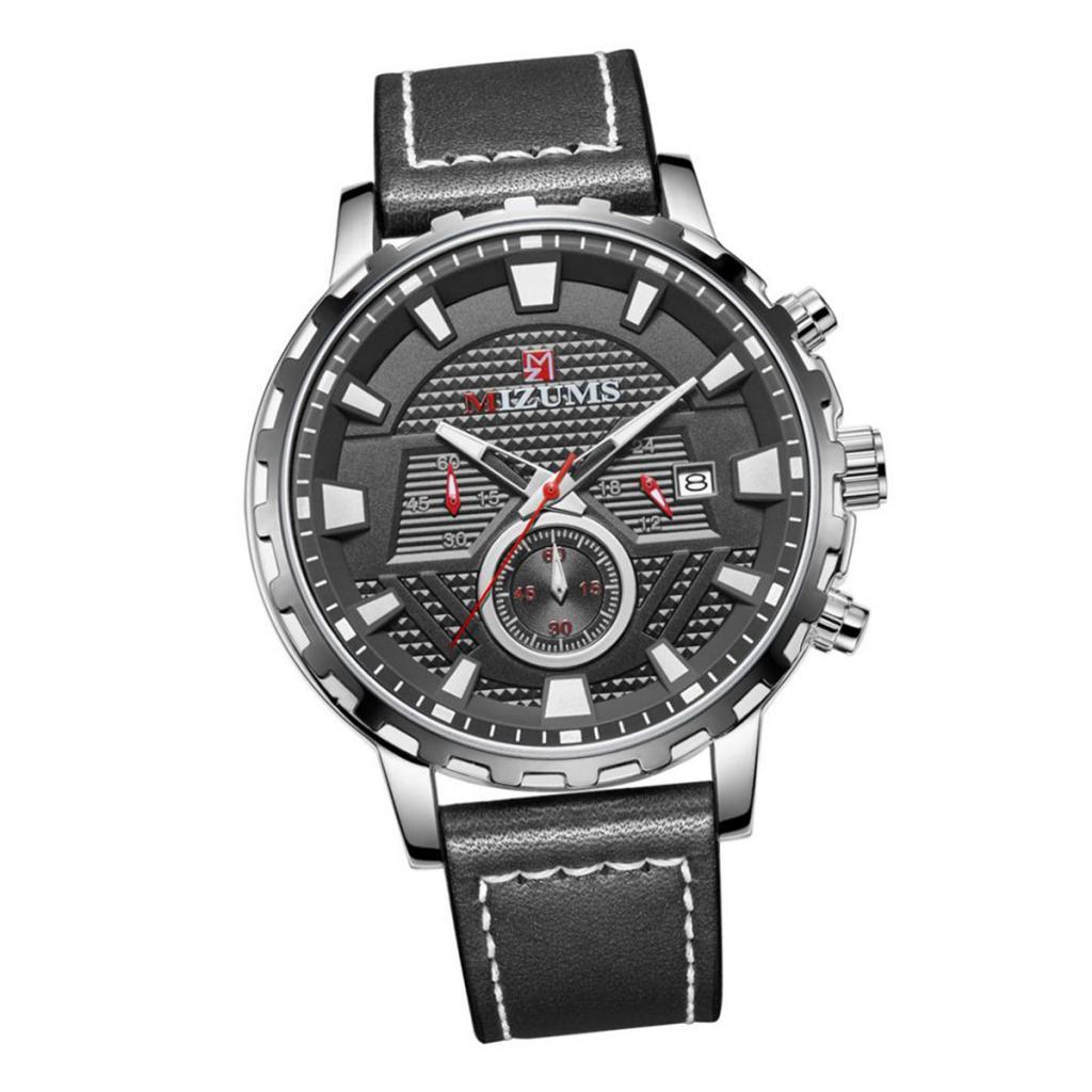 Mens Sports Business Watch Chronograph Wristwatch