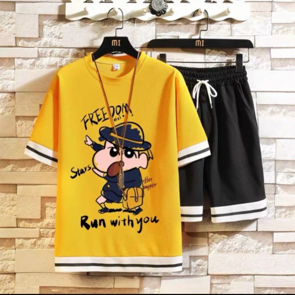 MẪU MỚI Đồ Bộ Quần Áo Thể Thao Nam Mùa Hè Chất Thun Mè Co Giãn 4 Chiều 4 Màu CUSIN