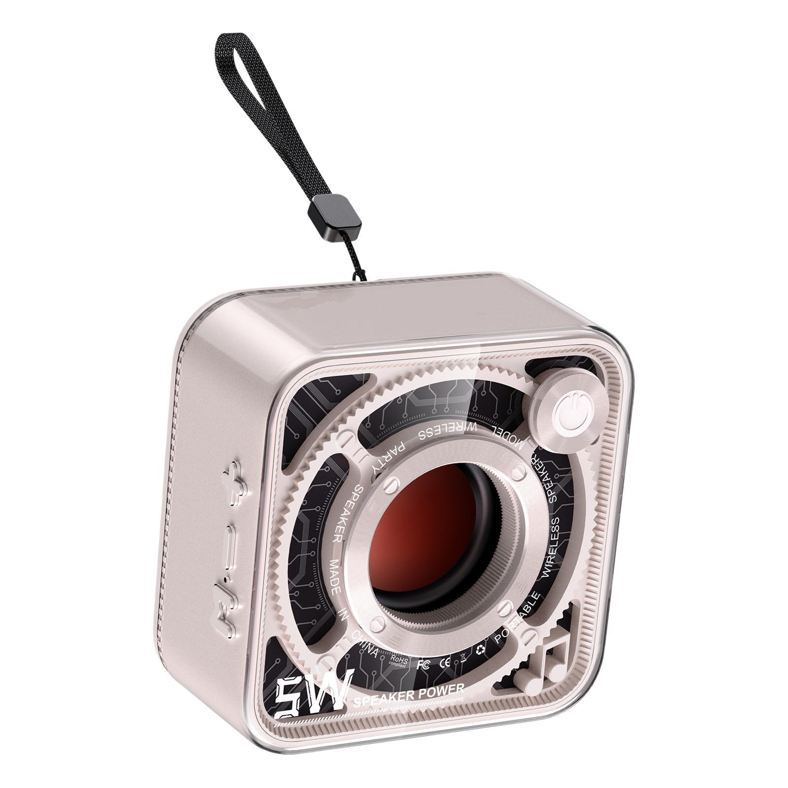 Portable Speaker Music Player Gifts TF Card Stereo ,5W ,10M Stable Connection, V5.0 Shower Speakers Mini Speaker for Desktop Home Outdoor Party