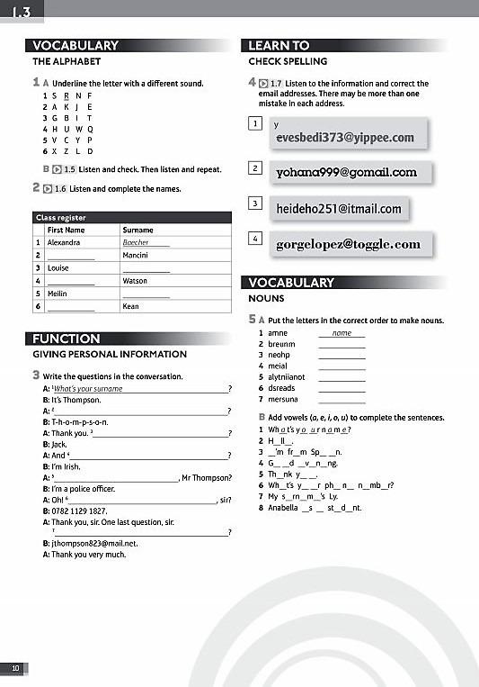 Speakout Starter 2nd Edition Workbook With Key