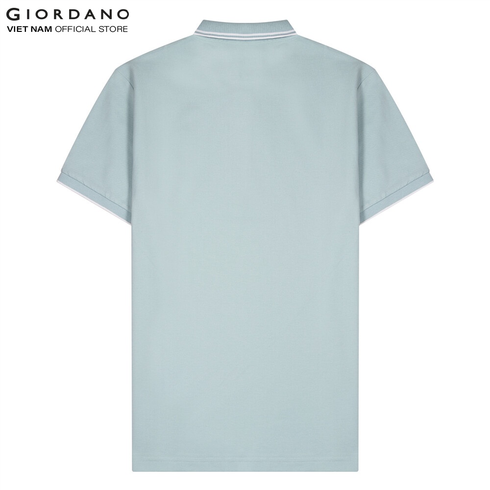 Áo Thun Nam Có Cổ Trơn Polo Giordano 01012018