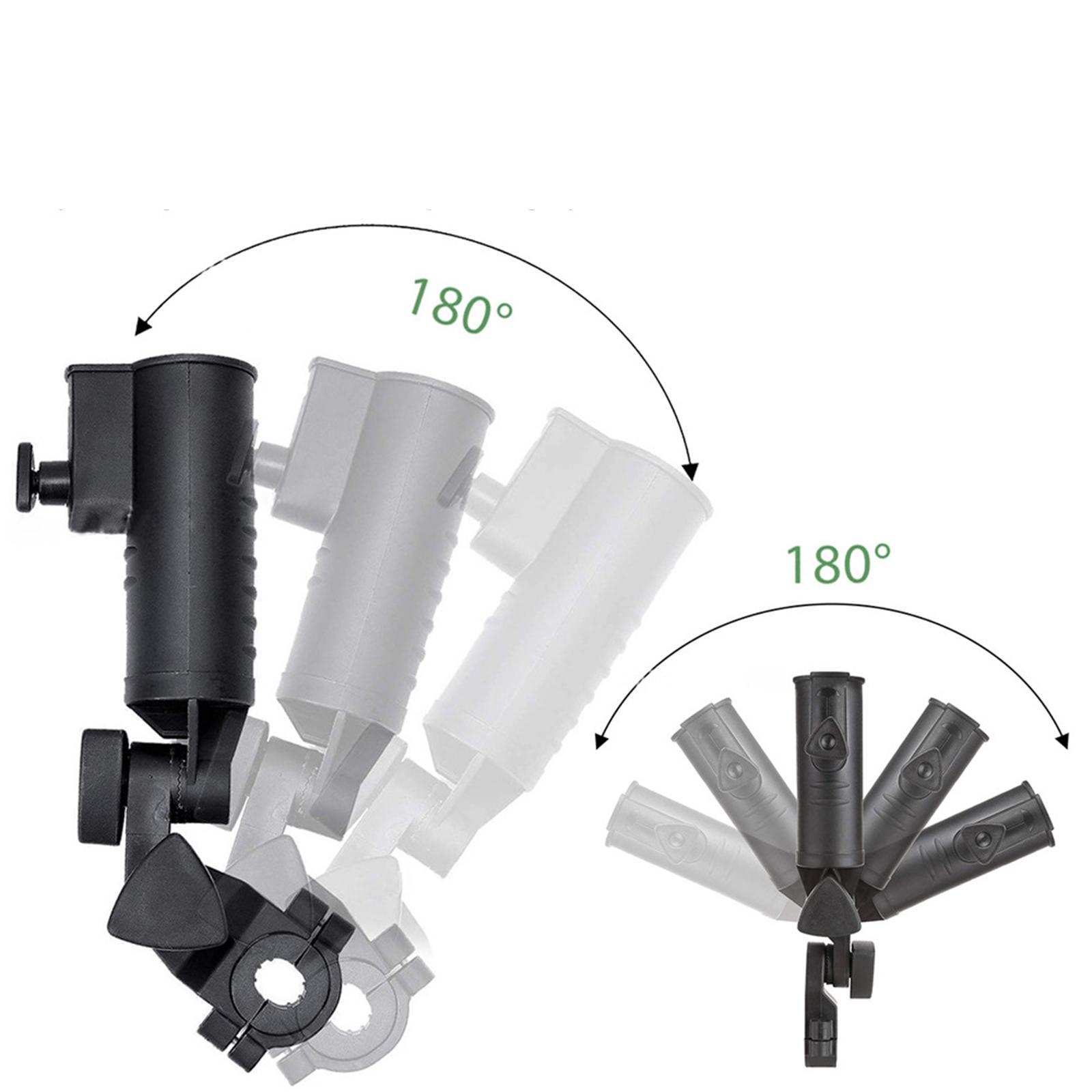 Golf Cart Umbrella Holder Clamp Mount, Umbrella Clip Mounting Durable Practical Easy to Install Golf Umbrella Holder Stand Clamp for Practice