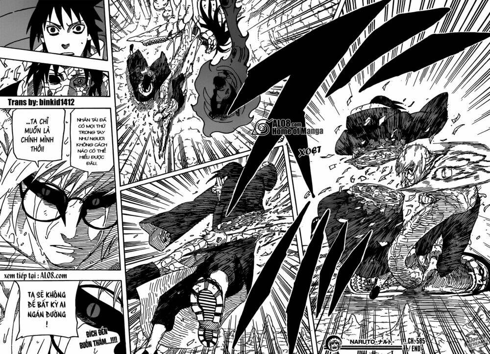 naruto - cửu vĩ hồ ly chapter 585 14
