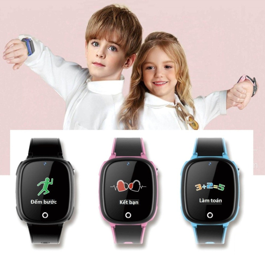 Đồng hồ thông minh trẻ em Smartwatch for Kid HW11 new, định vị GPS, nghe gọi 2 chiều, cảm ứng, tiếng việt, camera, kháng nước IP67, thiết kế đẹp, cao cấp - Hàng nhập khẩu