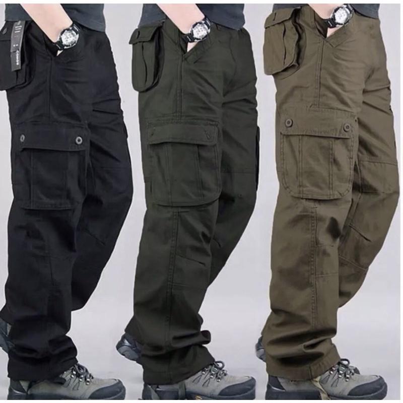 Quần dài kaki nam túi hộp cao cấp HT167