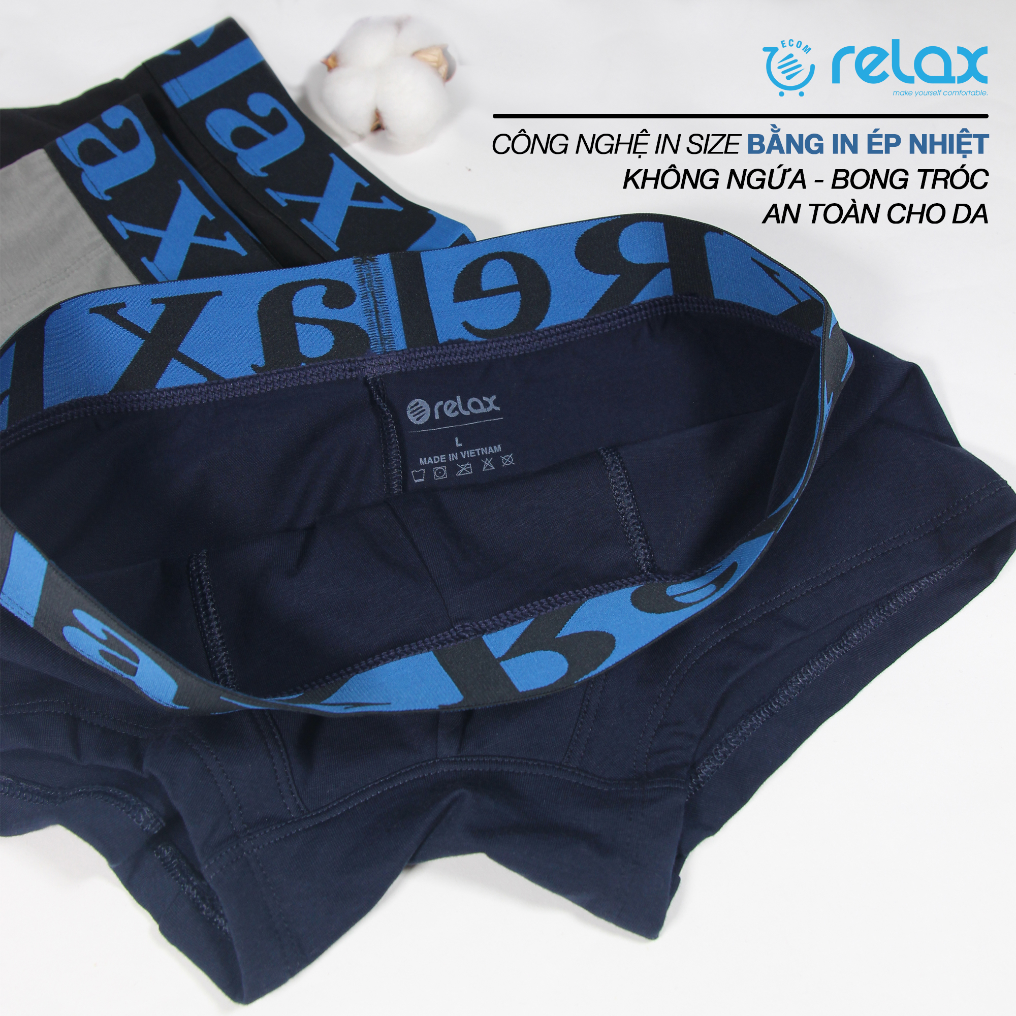 Combo 5 Quần Lót Nam Relax Mã RLTK037 Dạng Brief