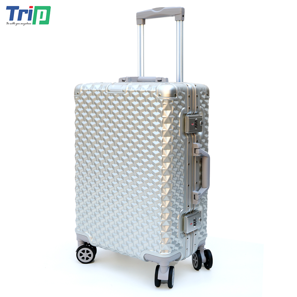 TẶNG DÂY ĐAI - Vali khung nhôm TRIP A98 chống trộm cao cấp có đủ kích thước 20-24-28inch - Hàng chính hãng