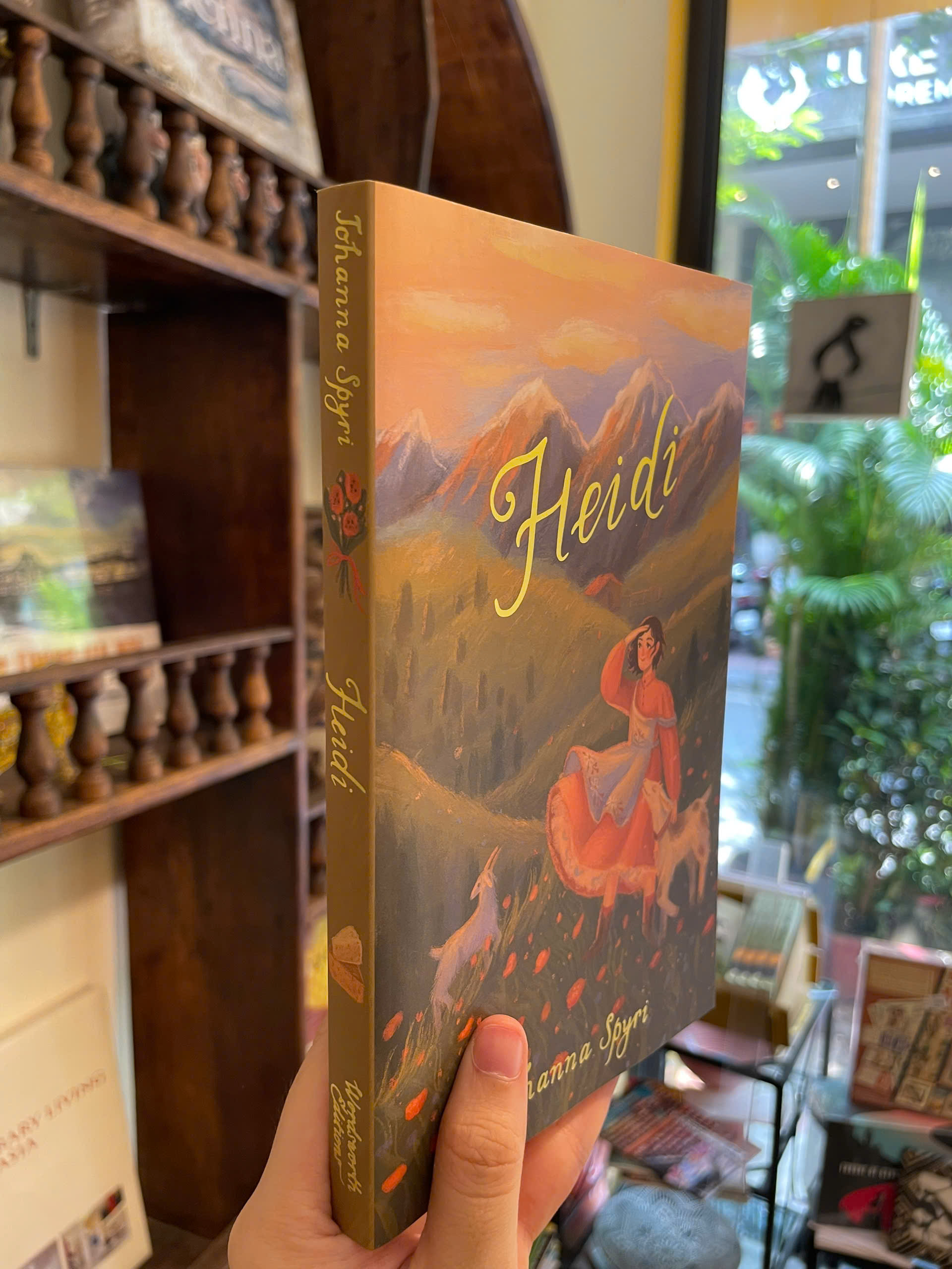 Sách - Heidi by Johanna Spyri - Classics/Fiction/Childrens book in English - sách Ngoại Văn