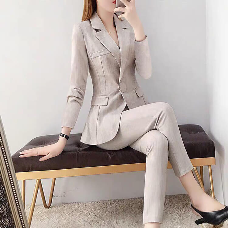 Set Vest Phối Nút Thời Trang