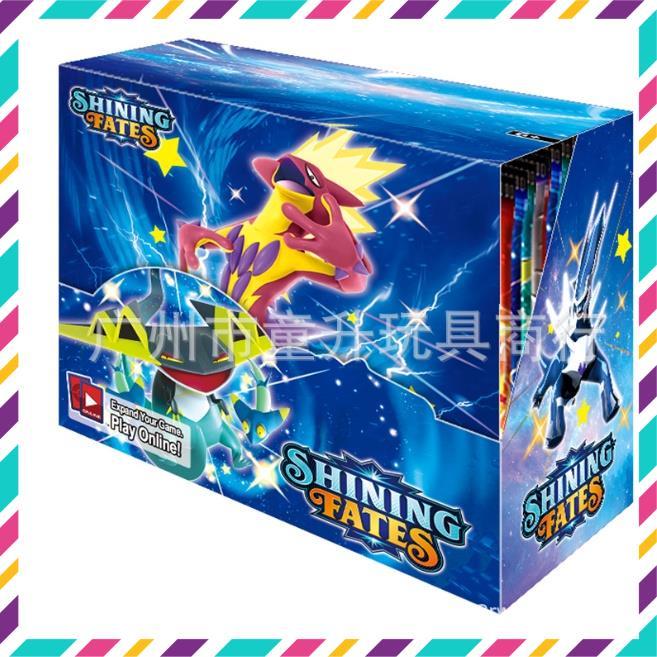 Bộ Thẻ Bài  Pikachu, Hộp 360 Thẻ Cao Cấp, Thẻ Bóng Đẹp, Phiên Bản Tiếng Anh Đầy Đủ