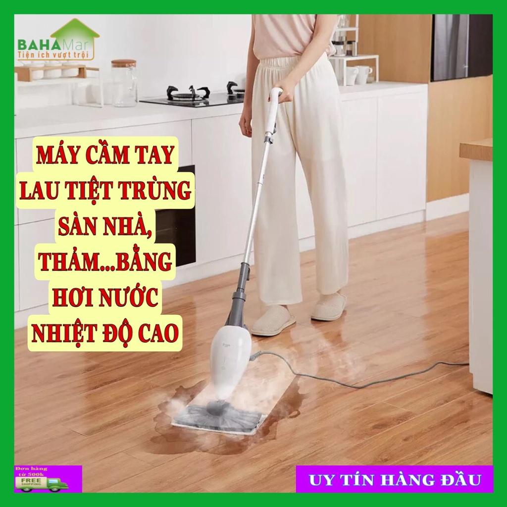 MÁY CẦM TAY LAU TIỆT TRÙNG SÀN NHÀ, THẢM...BẰNG HƠI NƯỚC NHIỆT ĐỘ CAO  Hơi nước tạo ra lên tới nhiệt độ là 140