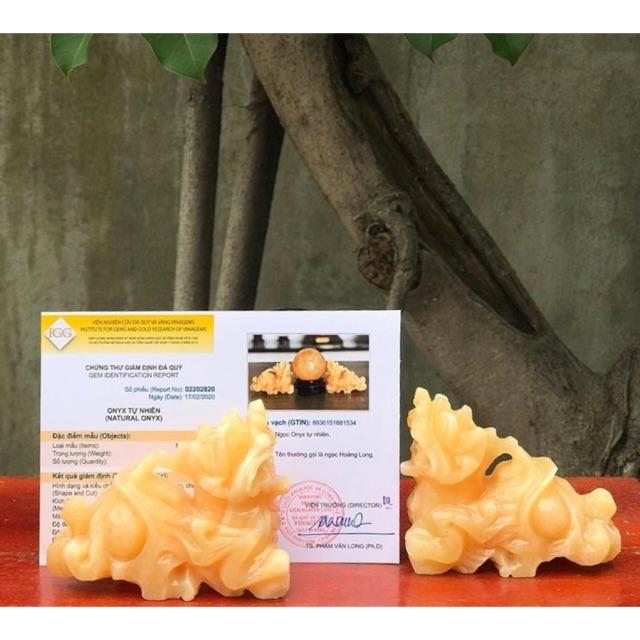 Cặp Tỳ Hưu Ngọc Hoàng Long