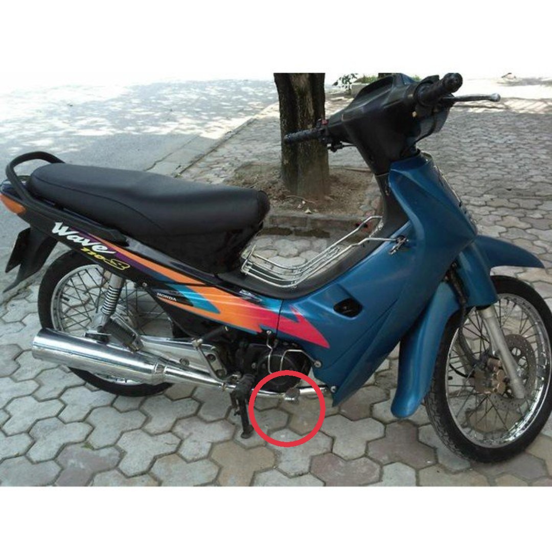 Cần đạp phanh sau xe Wave ZX - Wave anpha cũ - Wave 110 đời 1997 đến 2006 - TKB8903,,'K19T1'