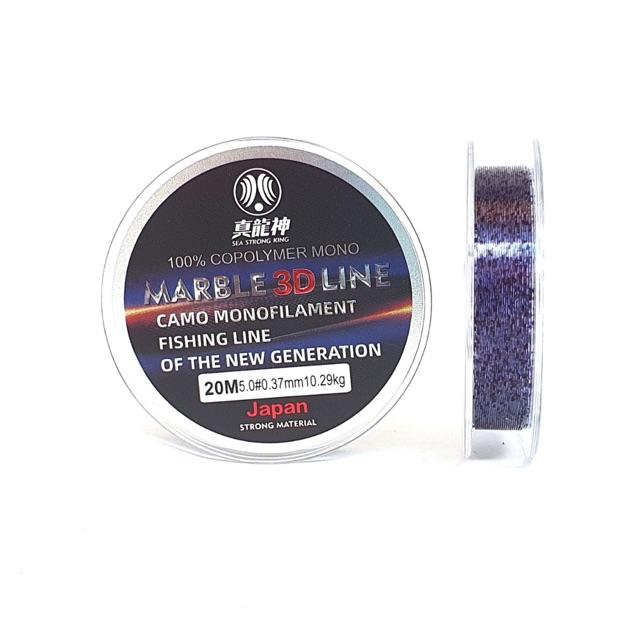 Dây trục câu tay tàng hình strong king 20m 1 cuộn cước y hình giá rẻ