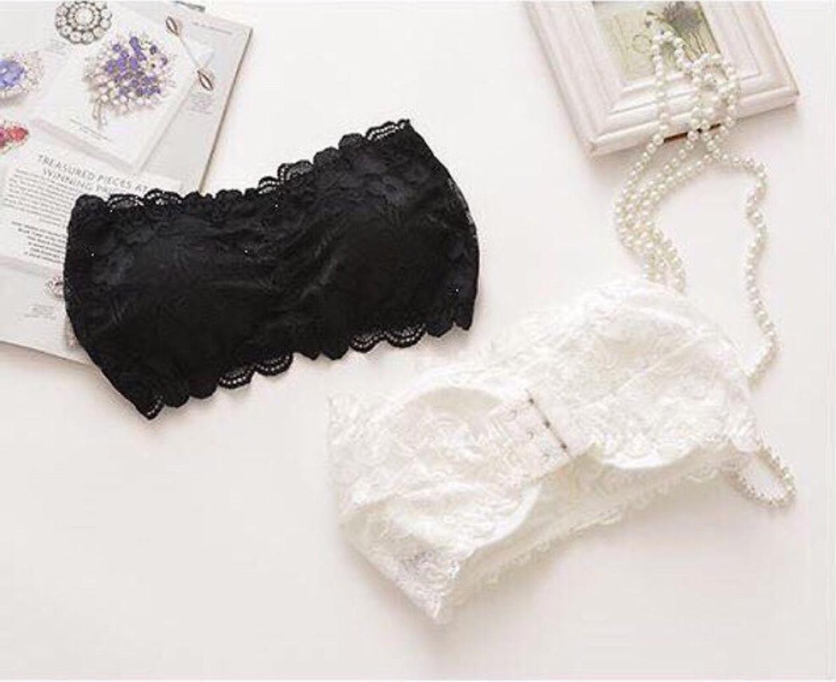 Áo Bra Ren Cúp Ngực Không Dây