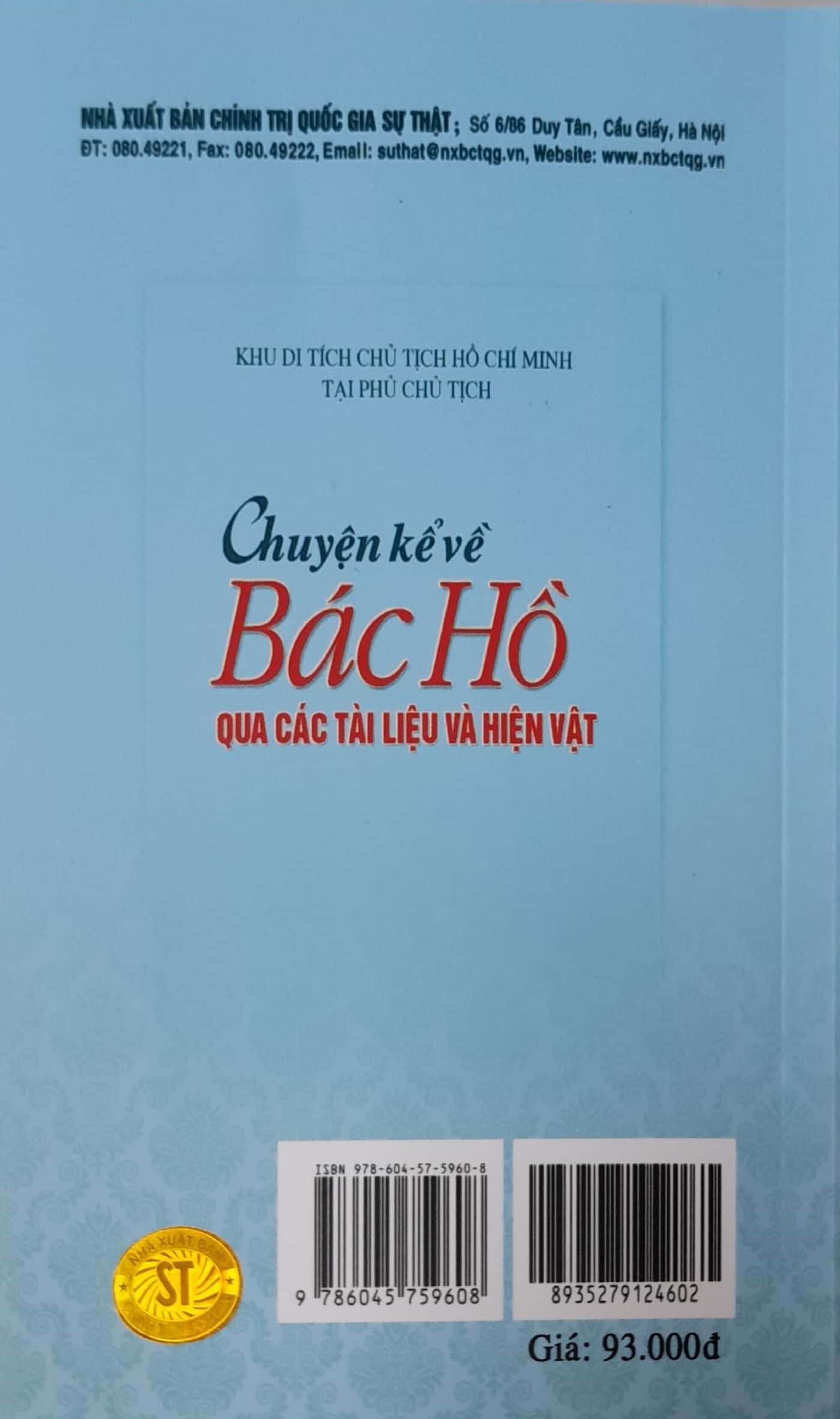 Chuyện Kể Về Bác Hồ Qua Các Tài Liệu Và Hiện Vật