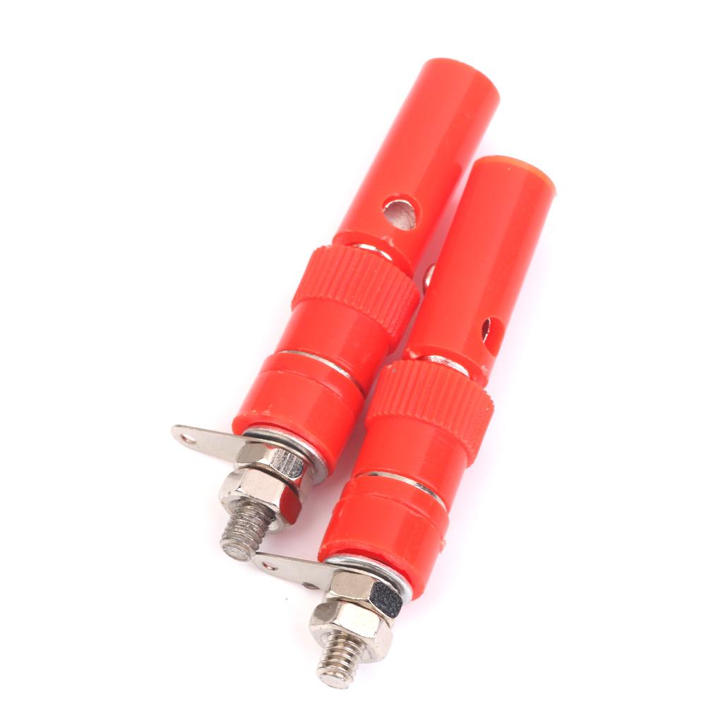 10pcs 4mm Binding Post Speaker Terminal + 10pcs 4mm Banana Plugs Connectors