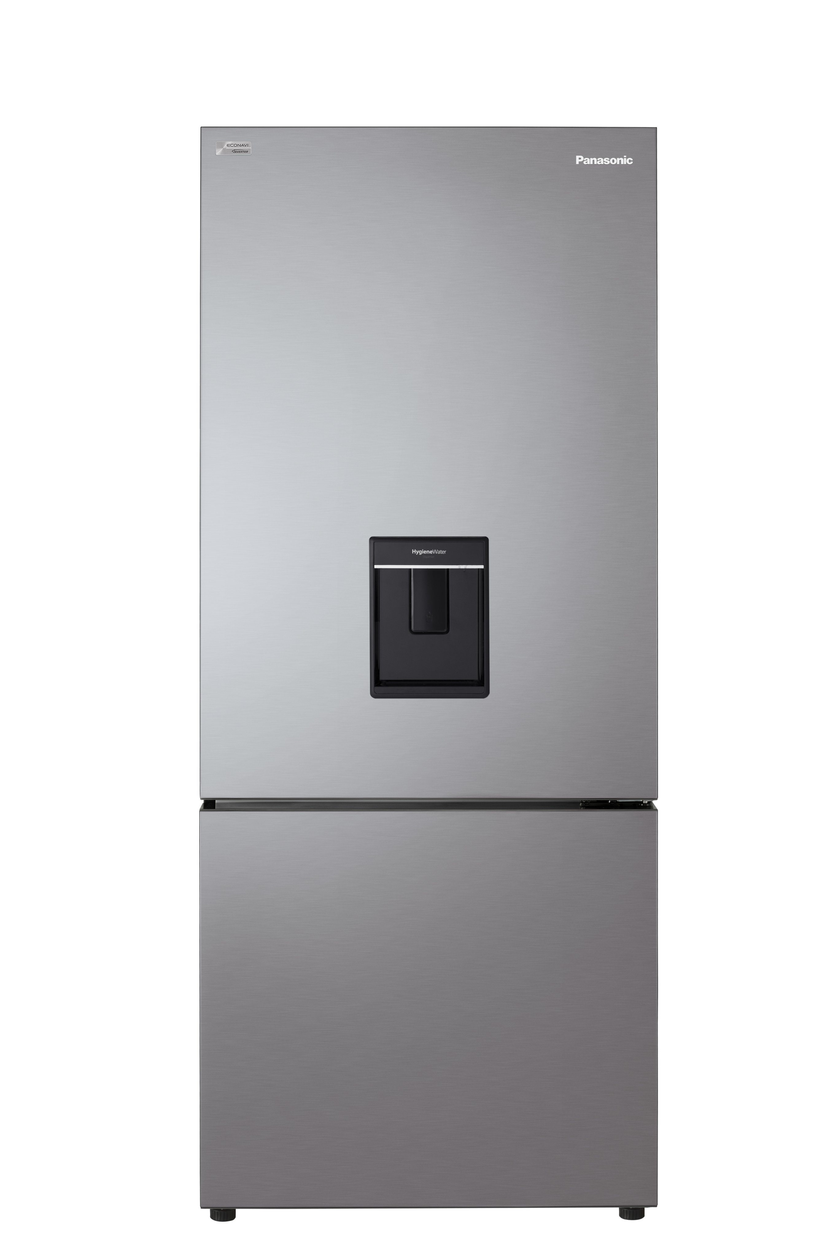 Tủ lạnh Panasonic Ngăn đông mềm diệt khuẩn 377L NR-BX421GUS9 - Tiết kiệm điện với bộ đa cảm biến Econavi - Mặt thép - Hàng chính hãng