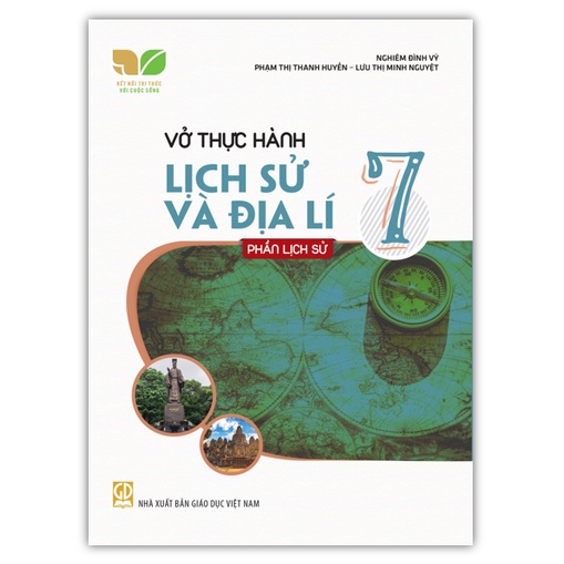 Sách - Combo 2 cuốn Vở thực hành Lịch sử và Địa lí 7 (Kết nối tri thức với cuộc sống)