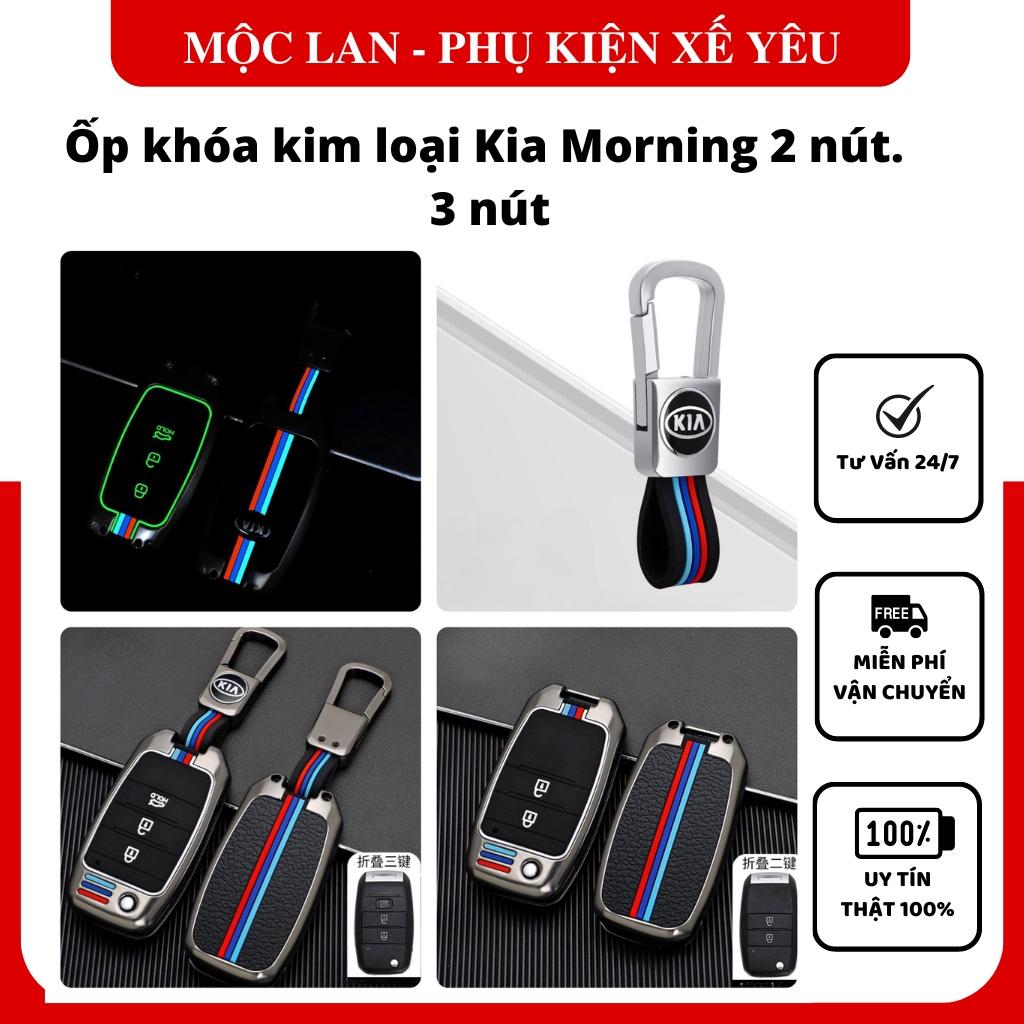 Ốp Bảo Vệ Chìa Khóa Kia Morning,(Bản Chìa Cơ), K3, Rondo, Rio, Soluto, Sorento Hợp Kim Kẽm