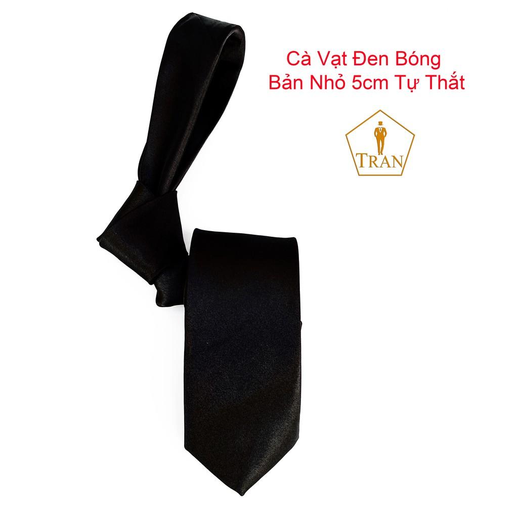 Cà Vạt, Caravat, Ca vat Đen Nam Bản Nhỏ, Bản To Cao Cấp