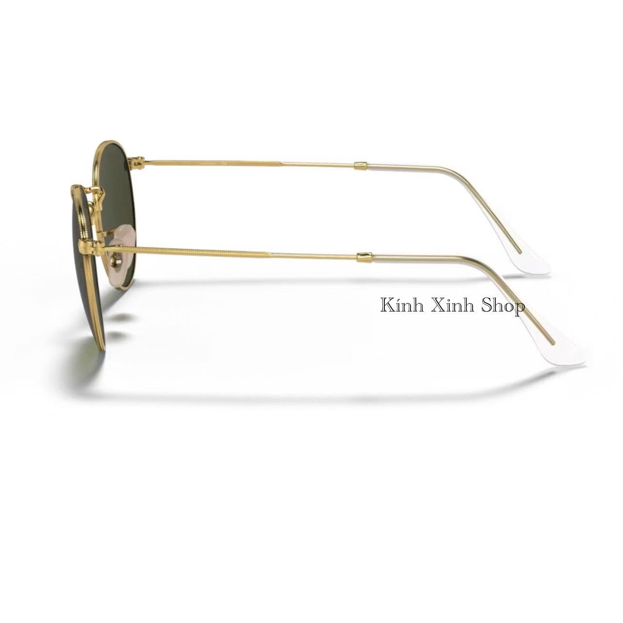Kính râm thời trang nam nữ Mắt tròn thầy bói mắt kính thủy tinh + Tặng fullbox phụ kiện